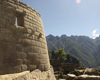 Templo do Sol em Machu Picchu