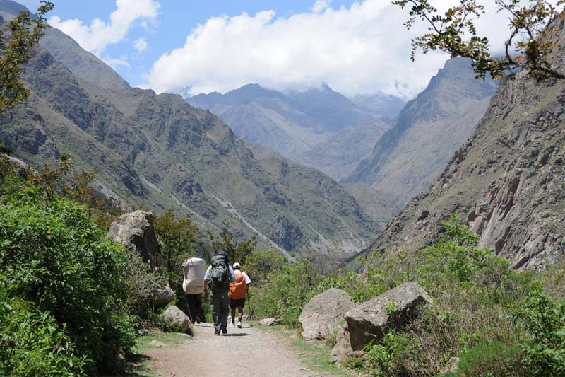 Trilha Inca, rota para a Cidade Inca de Machu Picchu