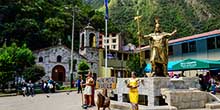 Aguas Calientes – o povo antes de chegar a Machu Picchu