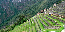 As plataformas ou terraços agrícolas em Machu Picchu