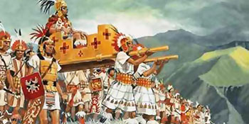 Os incas e suas divindades nas guerras