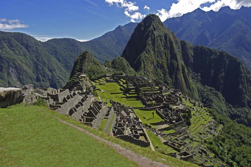 Qual entrada de Machu Picchu me permite tirar a foto clássica?