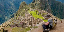 5 entradas diferentes e 5 fotos diferentes em Machu Picchu