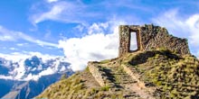 Guia de caminhada para Inti Punku de Ollantaytambo